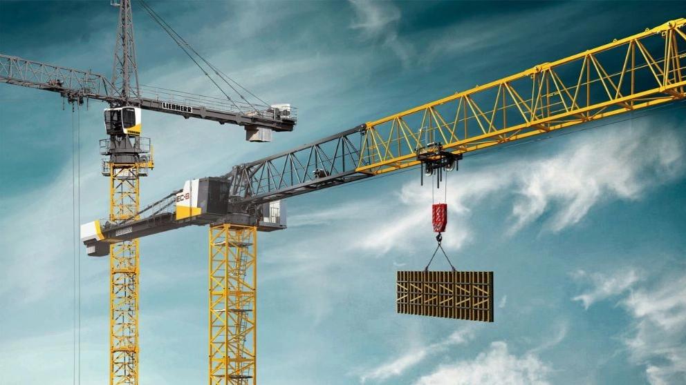 Rail tower crane is used in which industries?