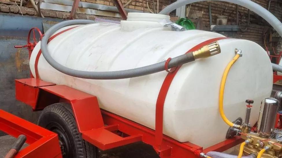 Types of water tankers in terms of body type