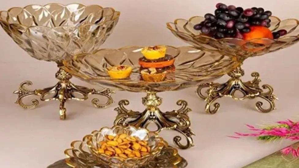 Selection of luxury tableware