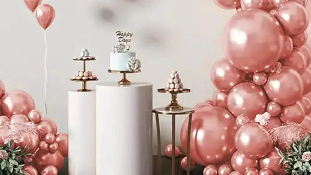 Lara Flower Design girl's birthday balloon arrangement in Tehran