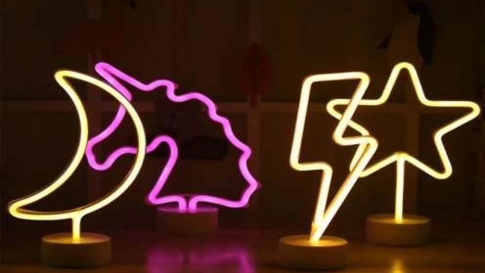 أنواع لافتات النيون