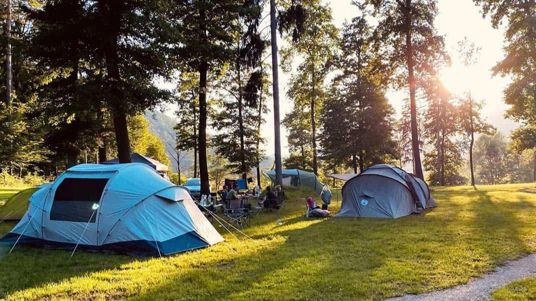What is camping?