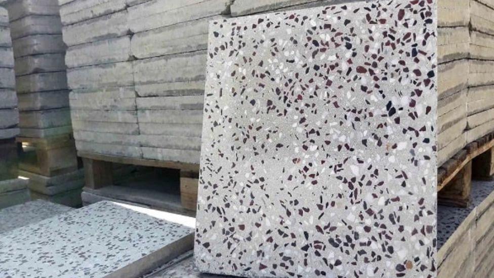 Application of mosaic in building