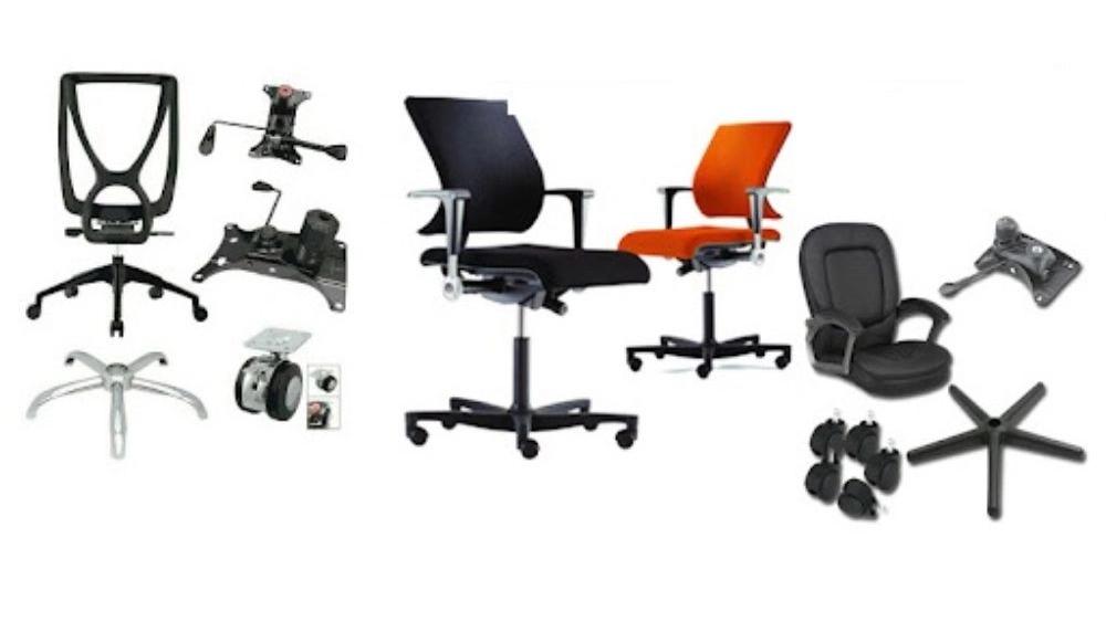 Repair and replacement of chairs and office furniture parts of Sakha Gostar Poya in Tehran