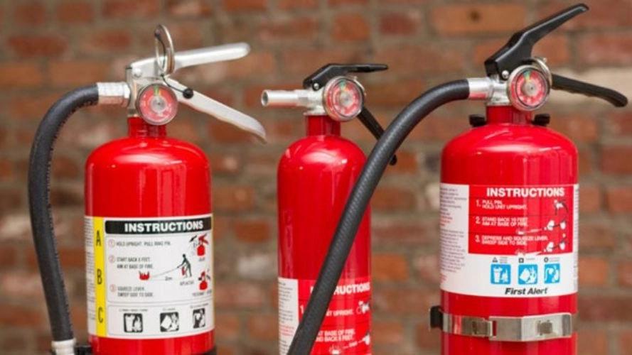 Immunization services and fire extinguishers in Kavos Dome