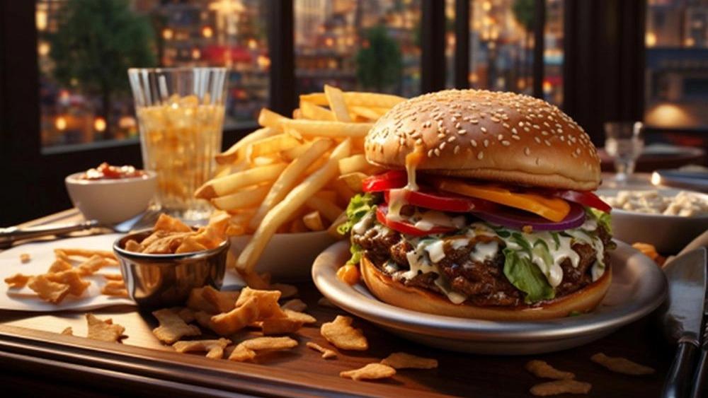 Fast food in Bandar Anzali