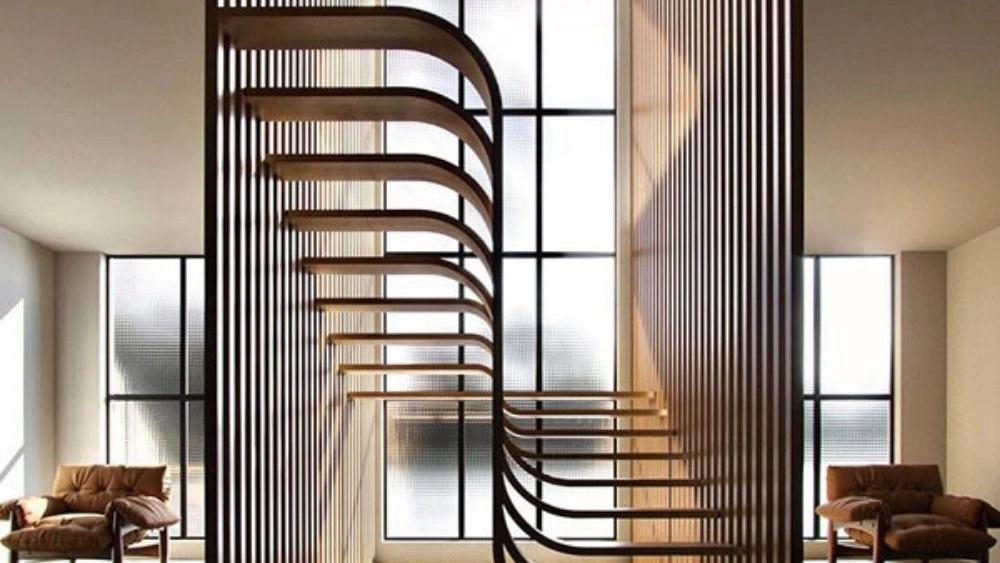 Types of stairs based on the type of material