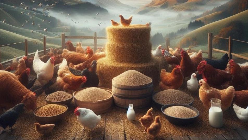 Gilan'da hayvancılık ve kümes hayvanı yemi