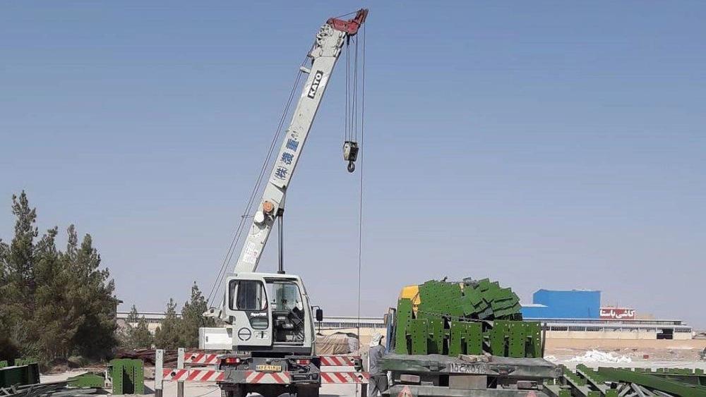 Mirhosseini crane transport services in Yazd