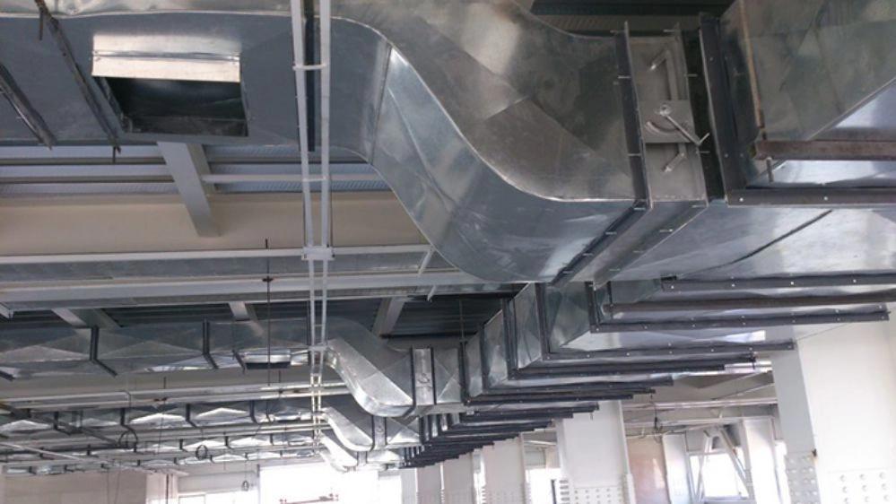 Construction and installation of air duct in Karaj