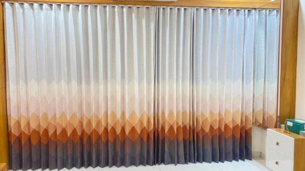 Hamid's curtain in the monastery