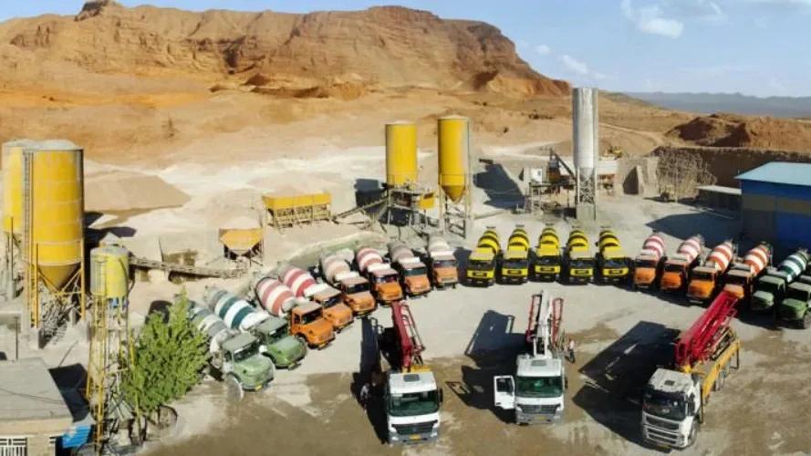 Ready Concrete Distribution Ready Concrete Company in Qazvin