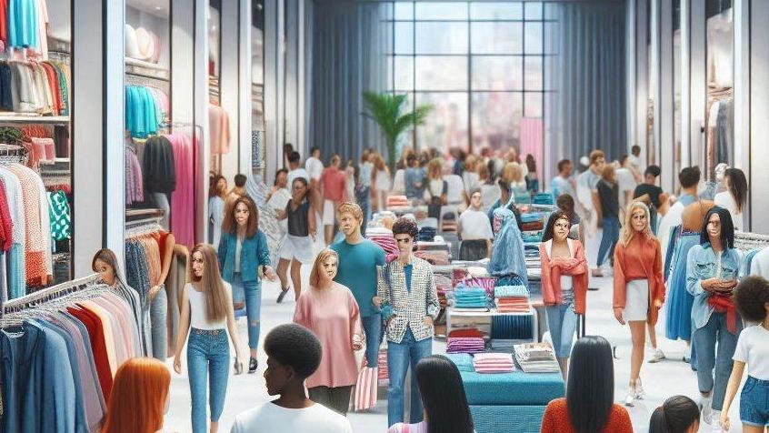 Clothing Shopping Center in Rasht