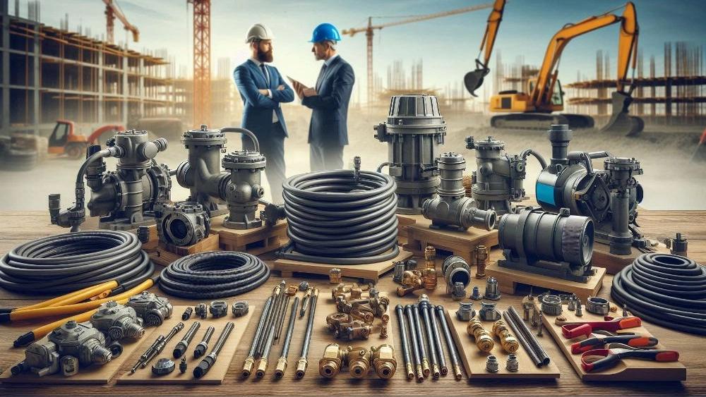 Concrete pump supplies