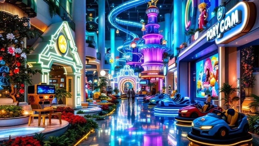 Salmas Game World ، مدينة داخلية مناسبة لمدة أربعة مواسم من العام