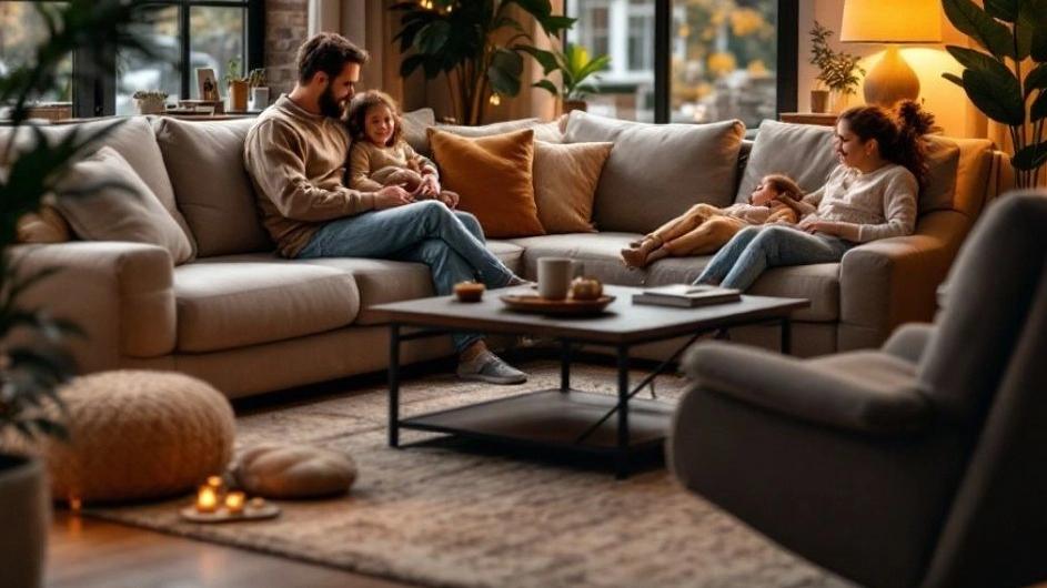 The role of comfortable furniture in improving the quality of life and family relaxation