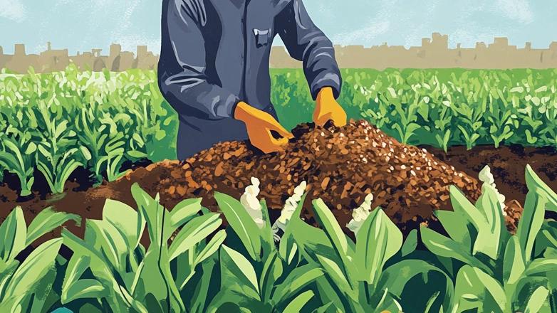 How can the use of shock fertilizer increase the quality of Qom agricultural products?