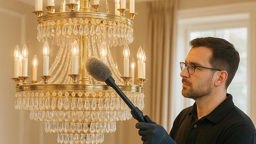 Maintenance and cleaning of class chandeliers; Complete guide for longer life and eternal beauty