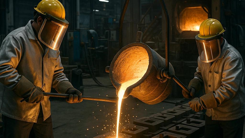 Atlas Industrial Group: Progressive in the casting of industrial parts in Tehran