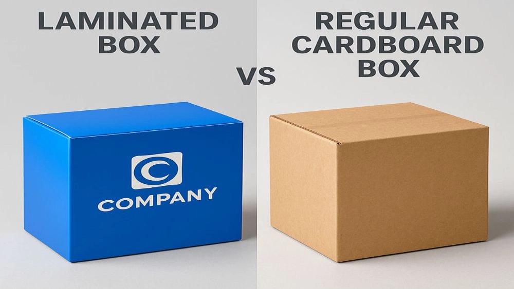 The difference between the laminate box with the usual carton