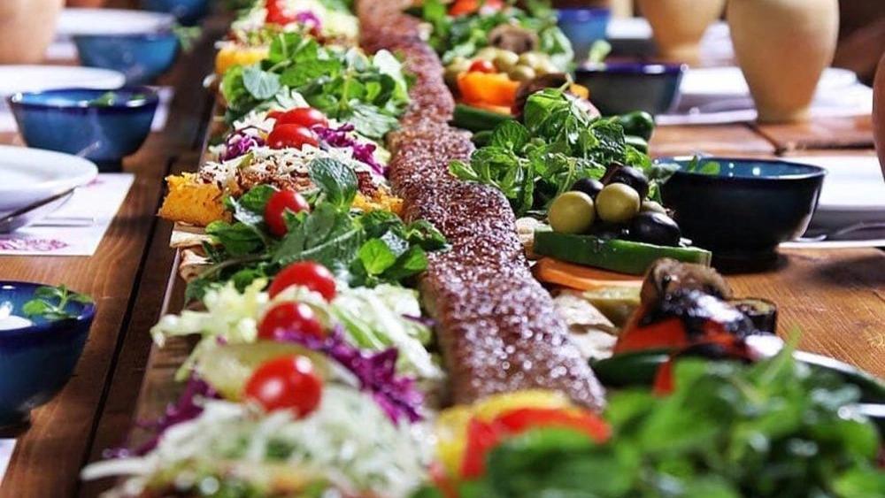 Quality Iranian fast food at Nasir al -Molk restaurant in Tabriz