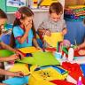 Party kindergarten, heavenly gifts, teaching alphabetic and English basic concepts in Zanjan