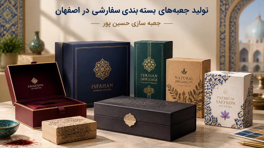 Production of customized packaging boxes in Isfahan