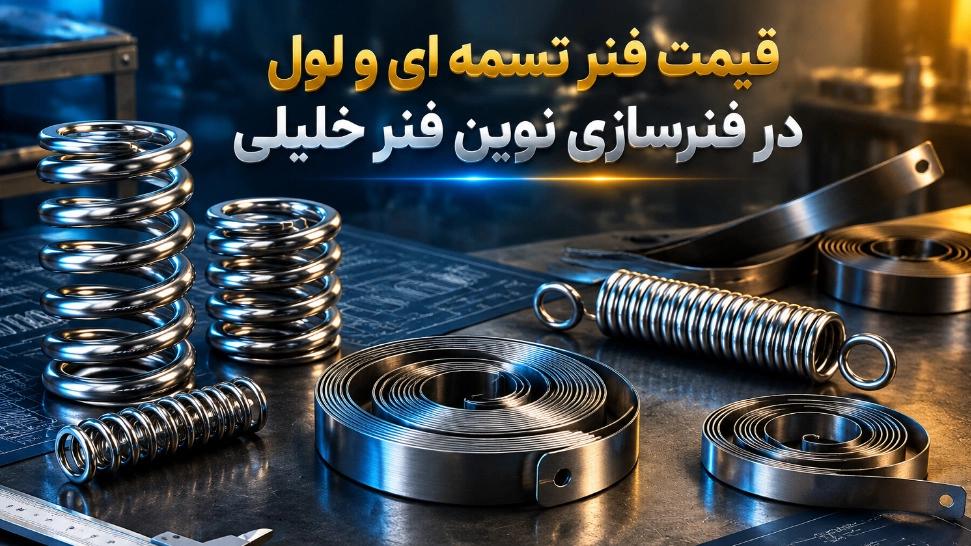 The price of belt spring and tube in the new spring factory of Fener Khalili