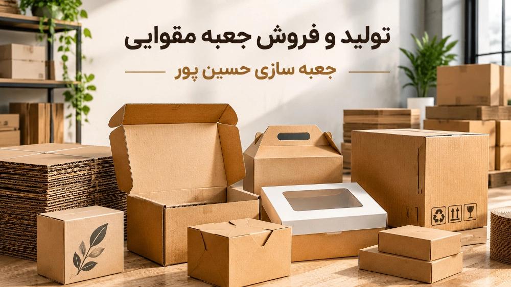 Cardboard box and packaging carton production center in Isfahan