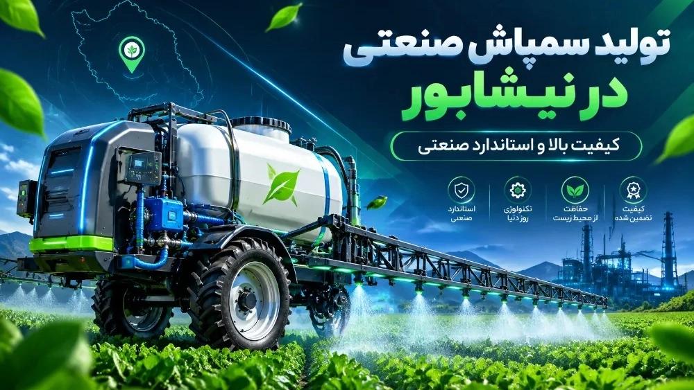 Production of high quality industrial sprayer in Neyshabur