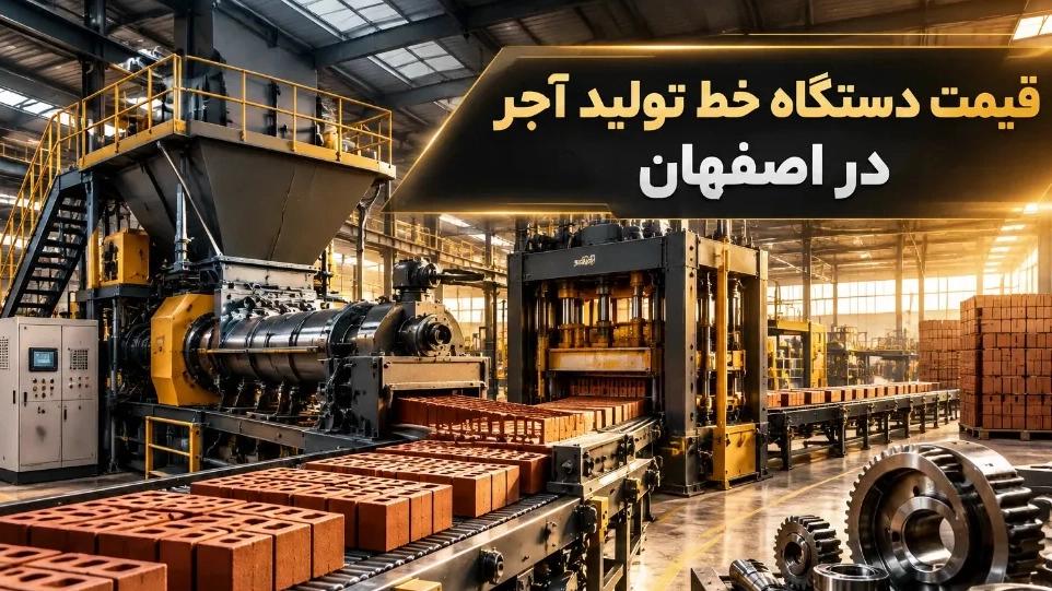 The price of the brick production line machine with the best quality in Isfahan