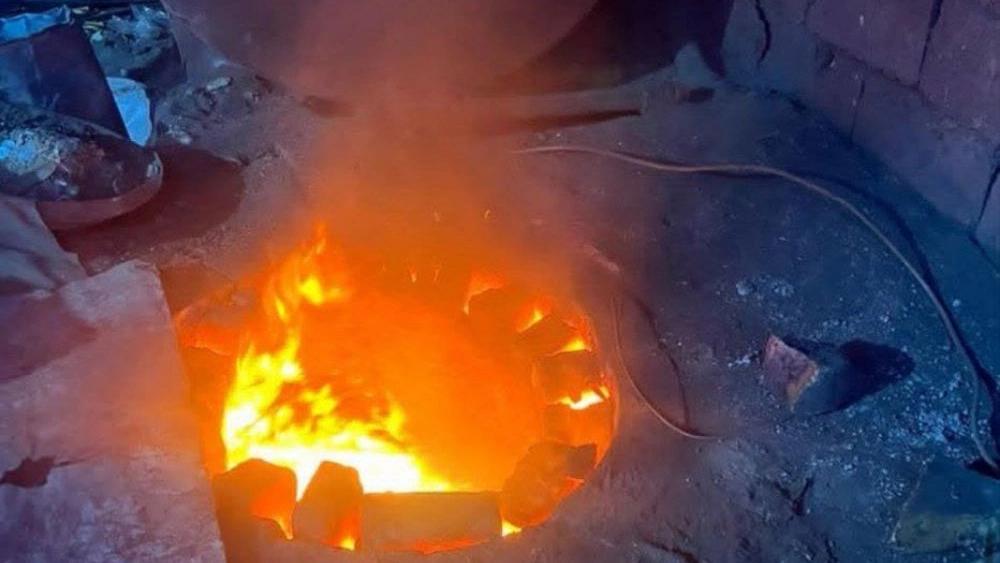 The price of ground furnace for smelting rice and copper waste in Iran