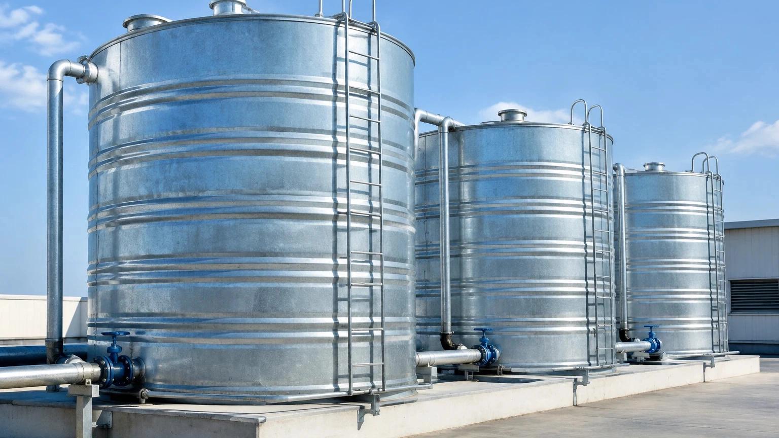 Manufacturer and manufacture of metal water tankers with the best quality and price in Tehran