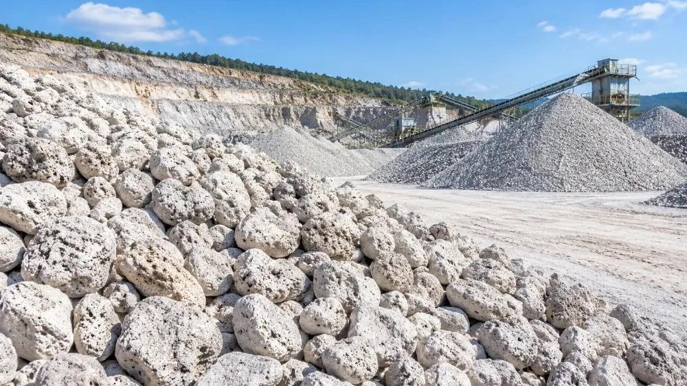 Buy mineral pumice of peas and almonds in Qorveh