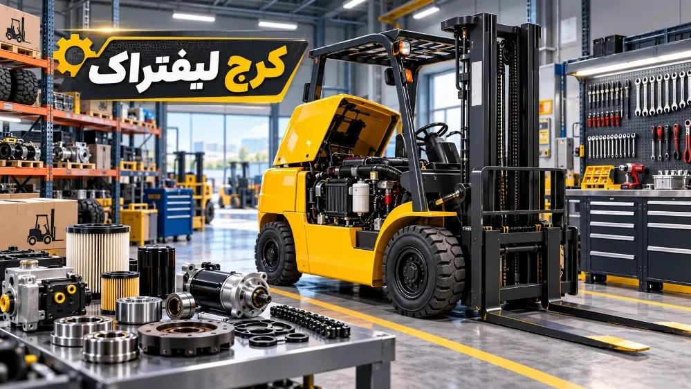 Sale of parts and repair of forklifts in Eshtehard