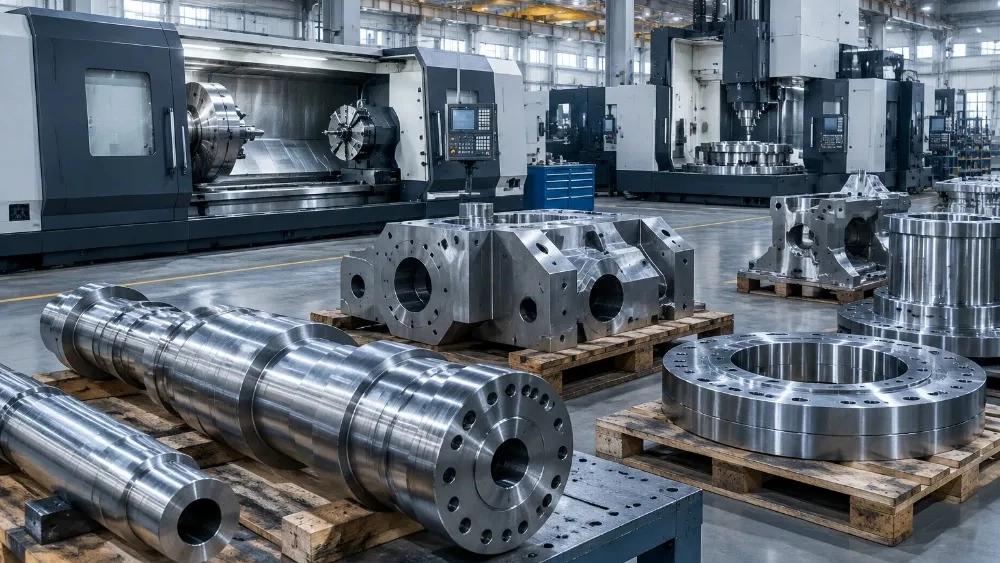 Order machining and turning of heavy parts in Mashhad