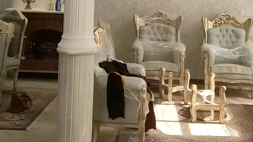 Kaşan'daki evin iç dekorasyonunun yeniden inşası