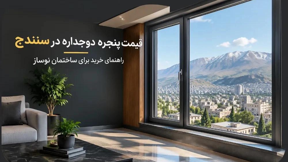 Sanandaj'da yeni bir bina için çift camlı pencerelerin fiyatı