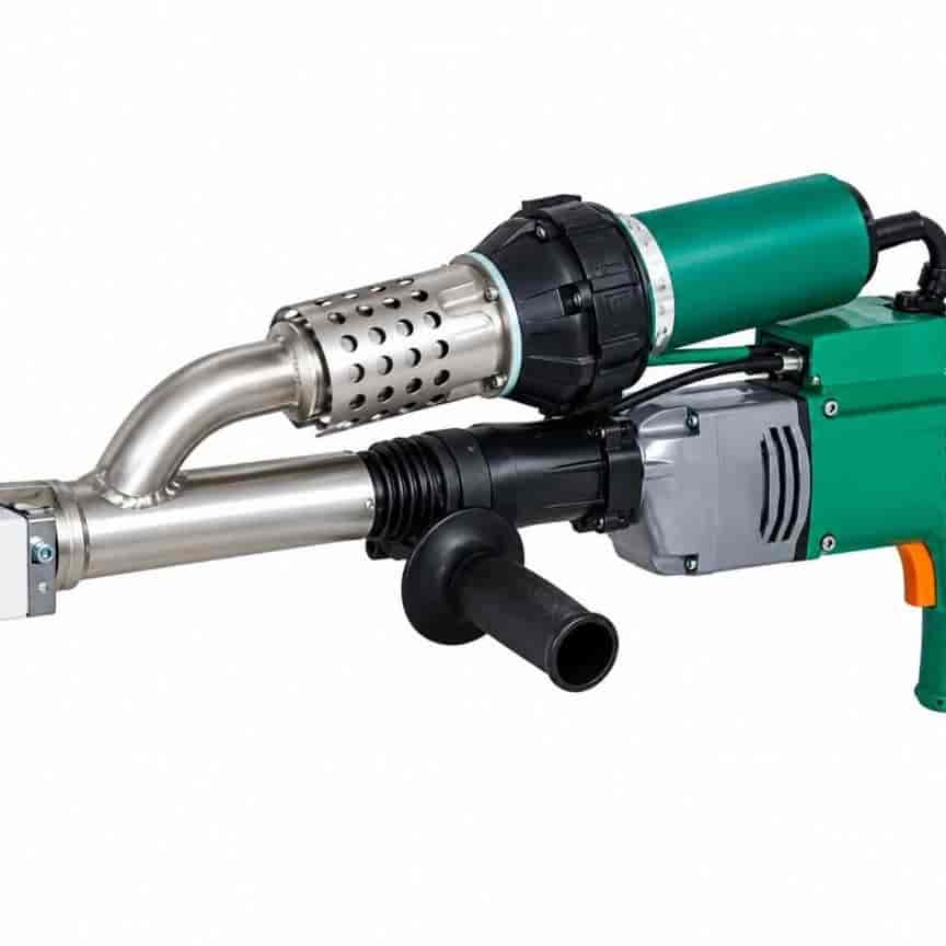 Manual plastic welding extruder