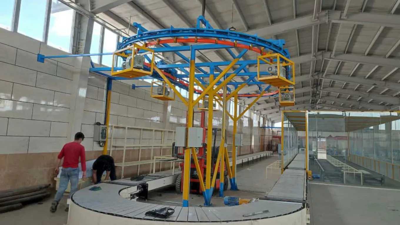 Production and sale of ovens and powder paint cabins of Jahan Sanat in Tabriz