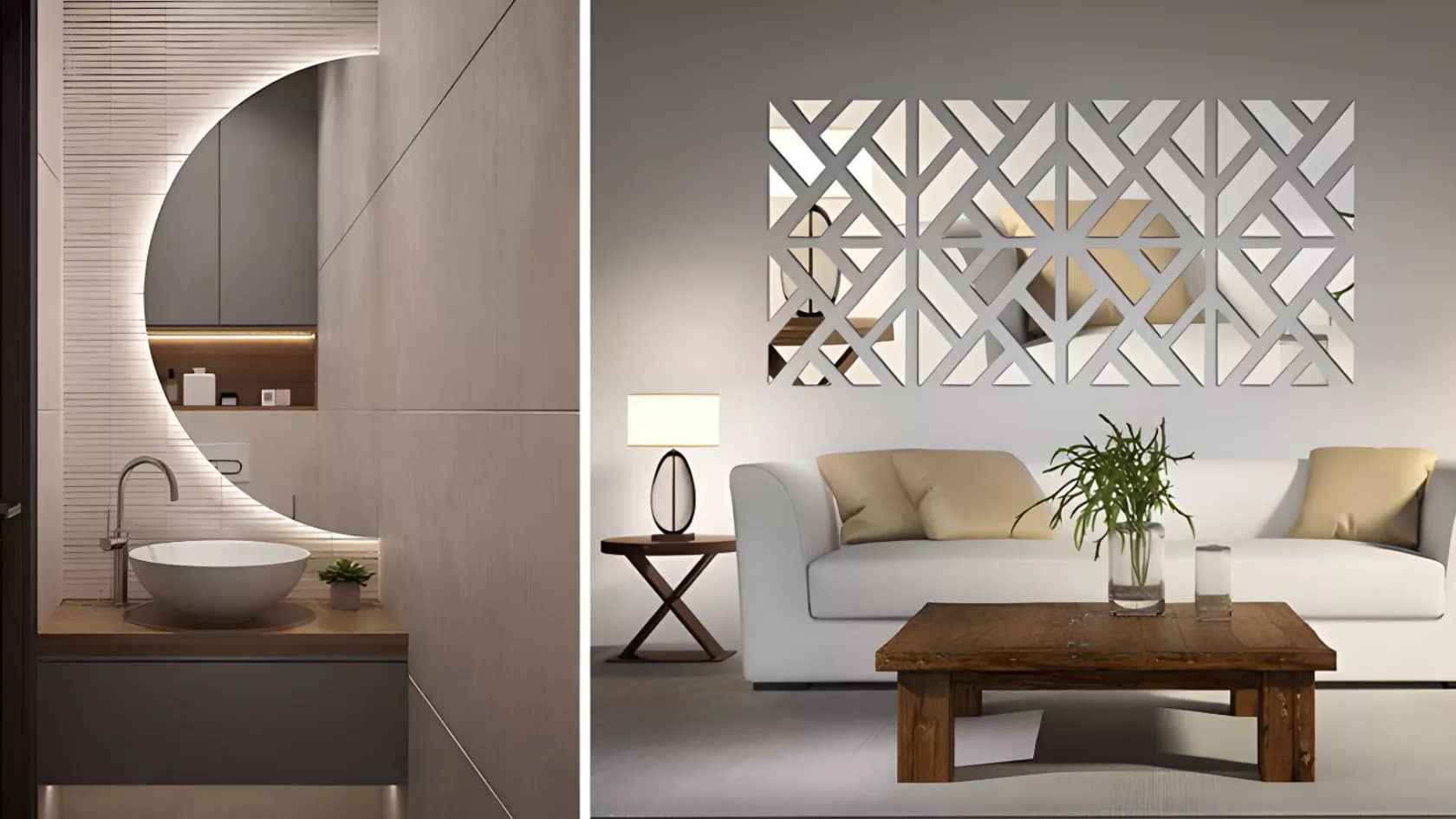 Decorative mirrors
