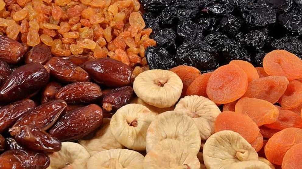 Import and export of dried fruits in Tabriz