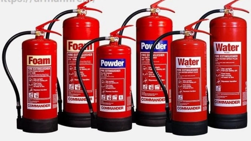 Getting to know fire extinguishers and their types Getting to know fire extinguishers and their types