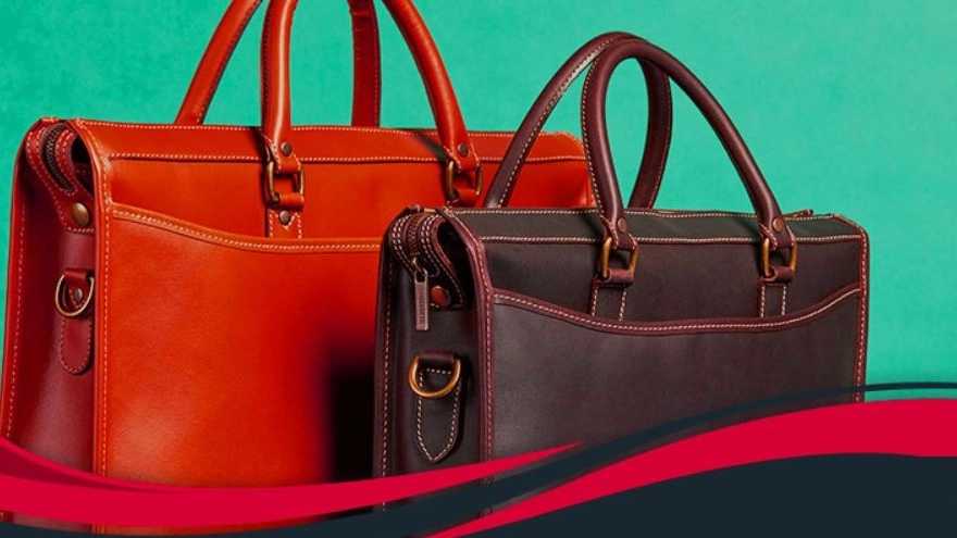 Tahran'da Taina Leather tarafından deri ve deri olmayan çanta üretimi