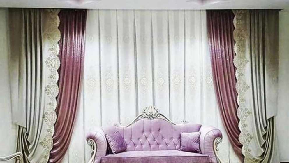 Pious curtain in Ahvaz
