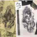 Face tattoo, 3D body and face tattoo training and services in Tehran and Karaj