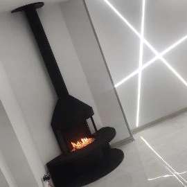 شومینه برقی و گازی شعله نما شومینه برقی و گازی شعله نما