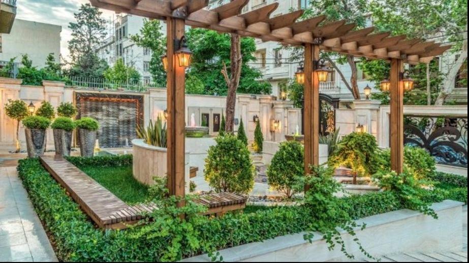 The principles of landscaping in Isfahan