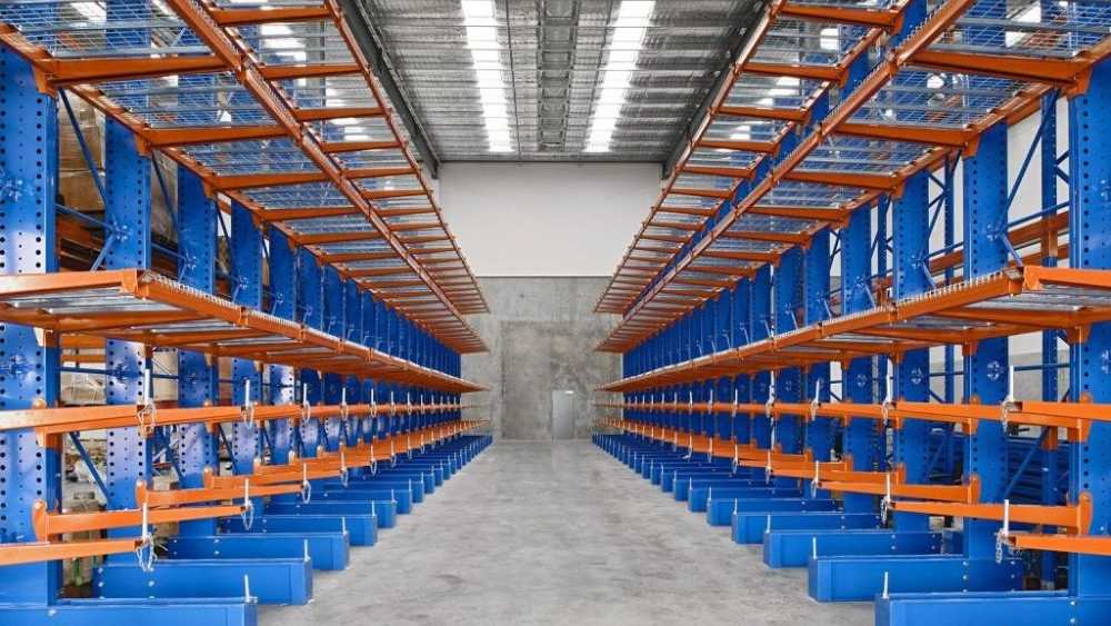 Shelving Tehran Sanat, production of warehouse shelving