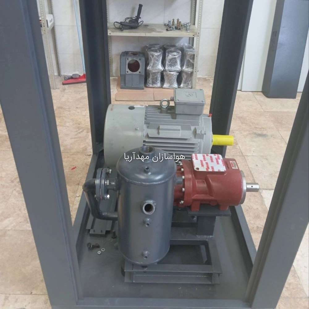 مونتاژ کمپروسور 22کیلوات مونتاژ کمپروسور 22کیلوات